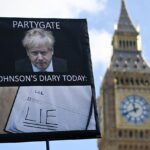 Boris Johnson votará en contra "Convención de Windsor" por Rishi Sunak